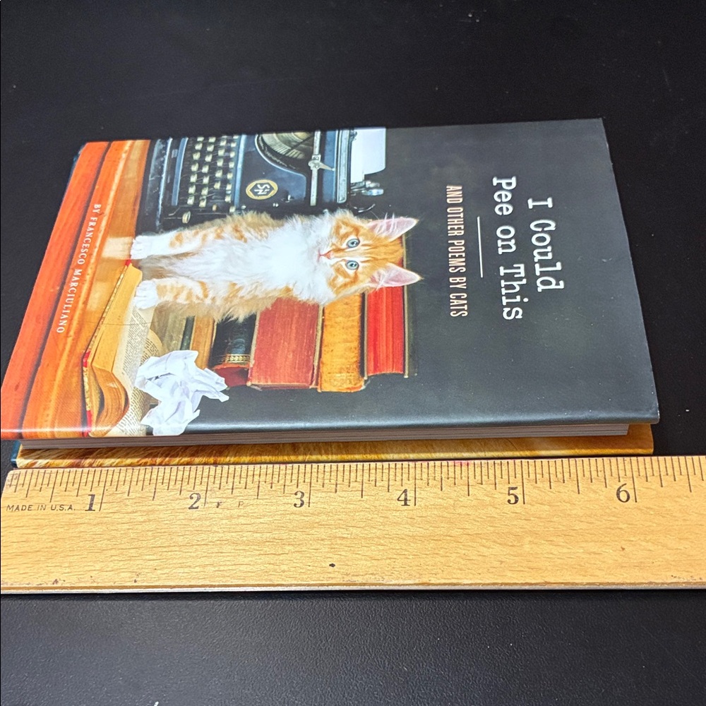 Chronicle Books - Cat Poetry with Orange and White Cover - Picture 3 of 7